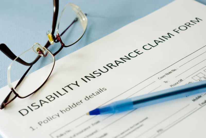 Disability insurance covers individuals from 18 to 65 years old.